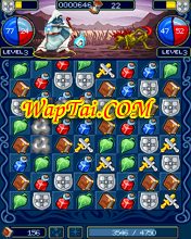 puzzle warriors game xep hinh